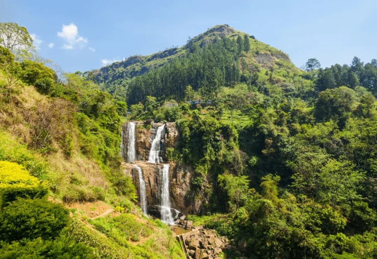 ramboda falls in sri lanka